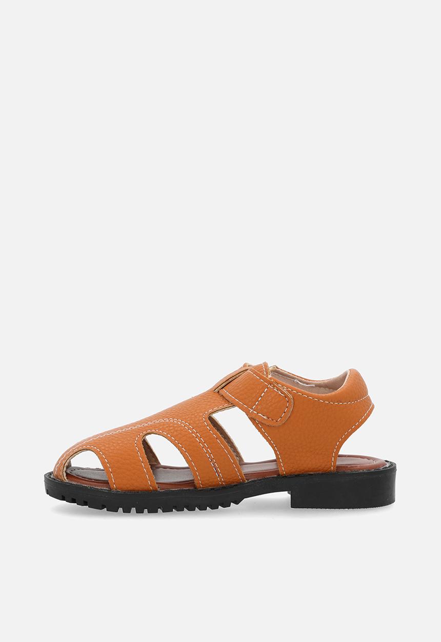 Pop Candy - Caged sandals - light brown