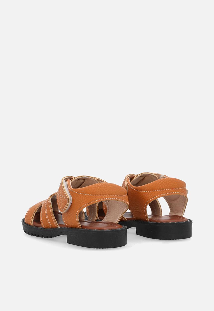 Pop Candy - Caged sandals - light brown