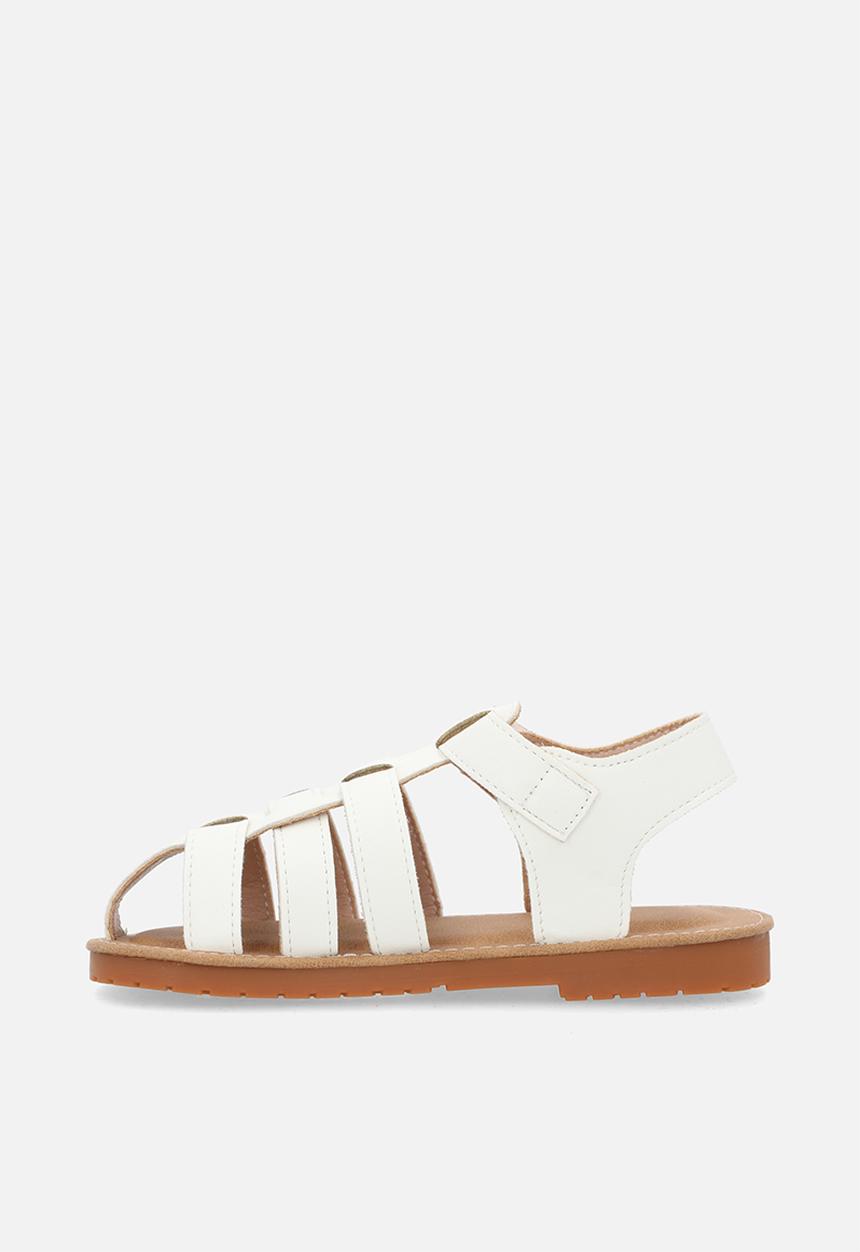 Pop Candy - Caged sandals - white