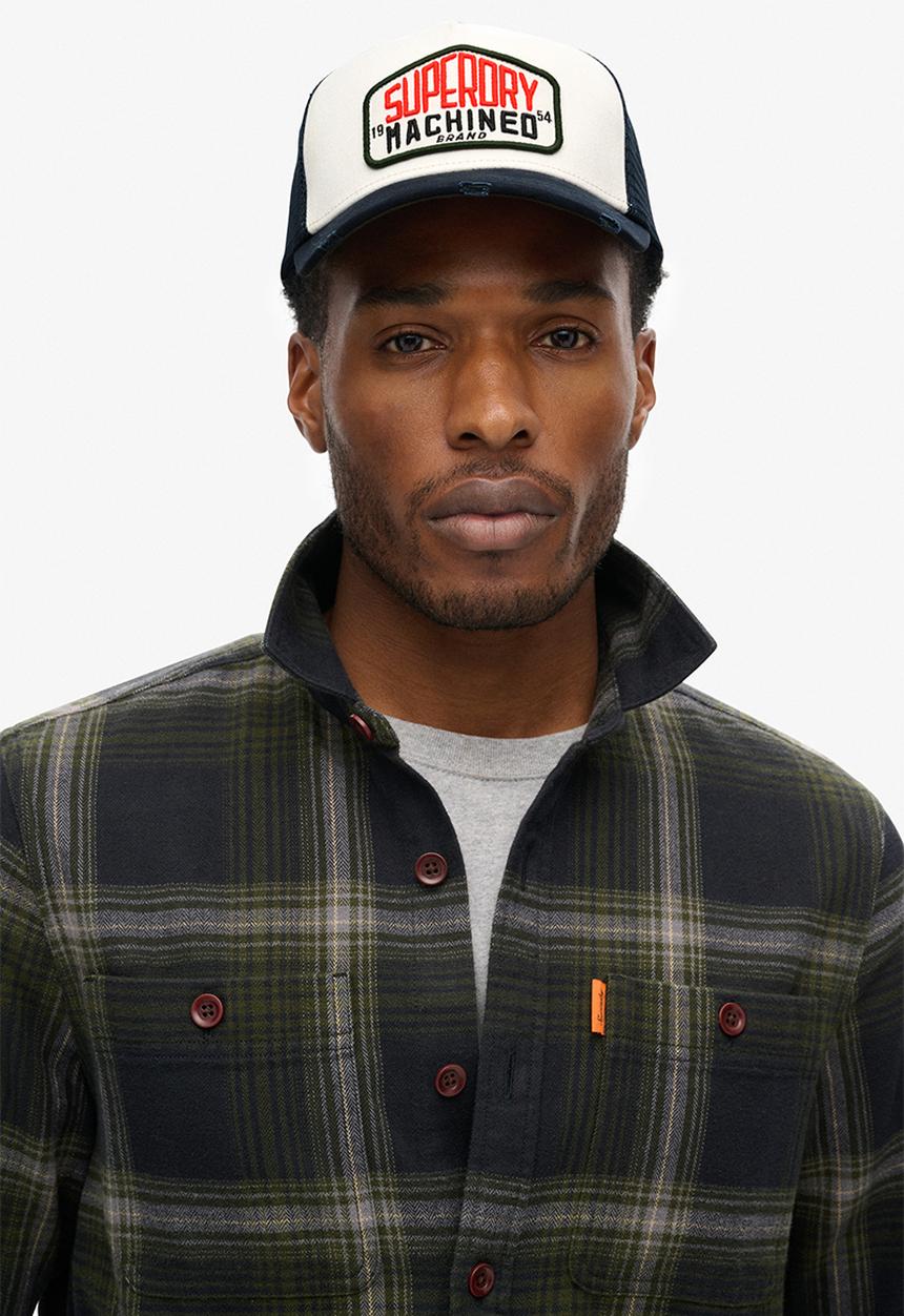 Superdry. - Mesh Trucker Cap - Eclipse Navy
