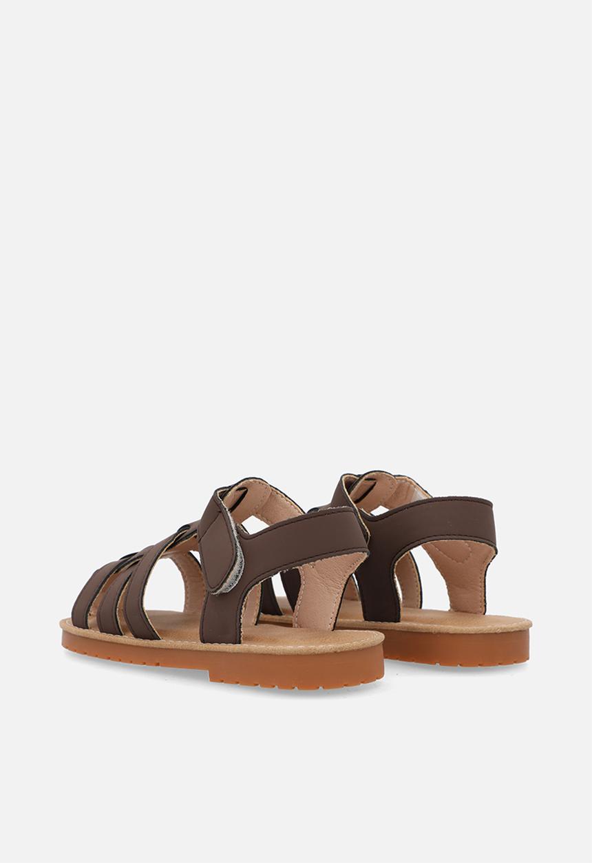 Pop Candy - Caged sandals - brown