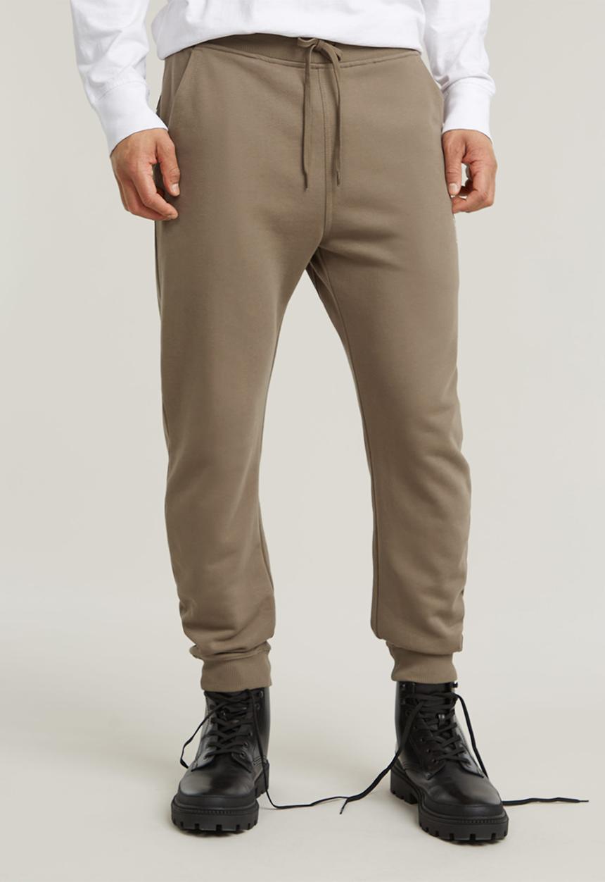G-STAR - Logo sweat pant Heavy sherland sweat r ub - deep walnut