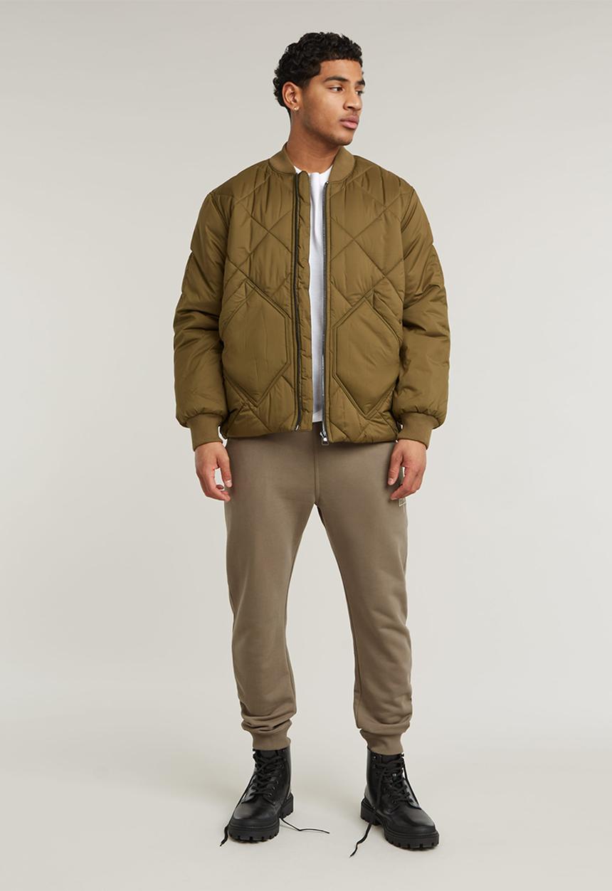 G-STAR - Logo sweat pant Heavy sherland sweat r ub - deep walnut
