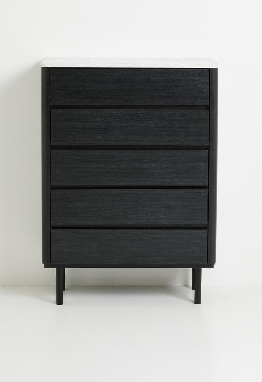 Sixth Floor - Liberty Drawer Unit - Black