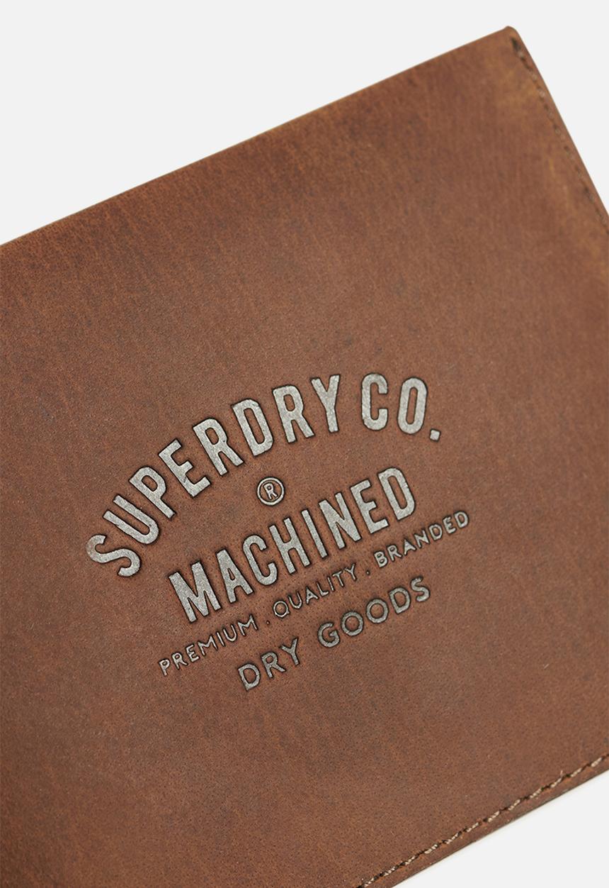 Superdry. - Leather Goods Wallet - Brown