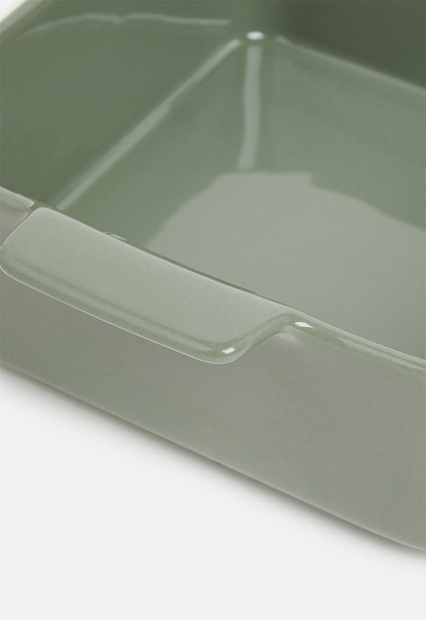Maxwell & Williams - Indulgence Square Baker 19x7.5cm - Sage