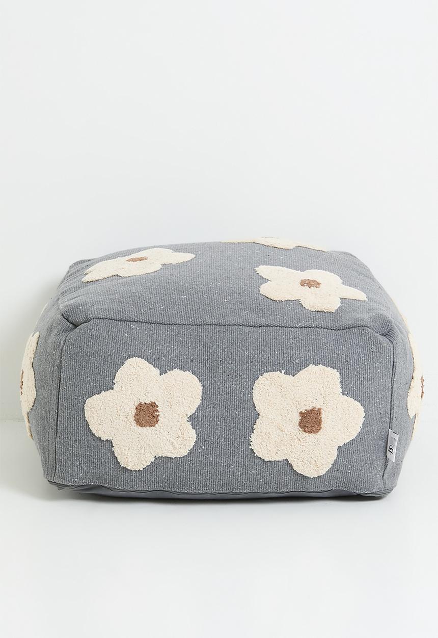 Sixth Floor - Flora pouf - Navy