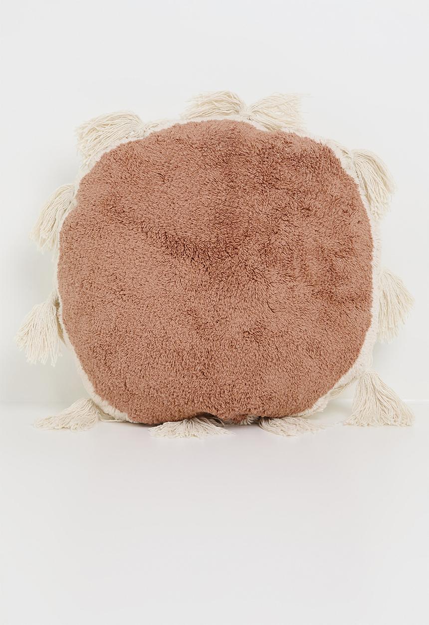 Sixth Floor - Sundar filled round cushion - rust
