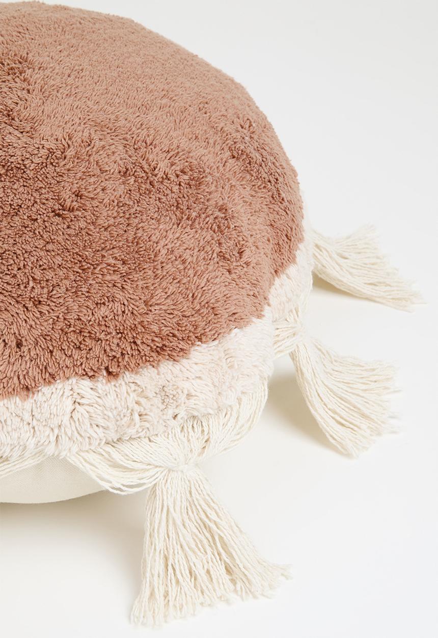 Sixth Floor - Sundar filled round cushion - rust