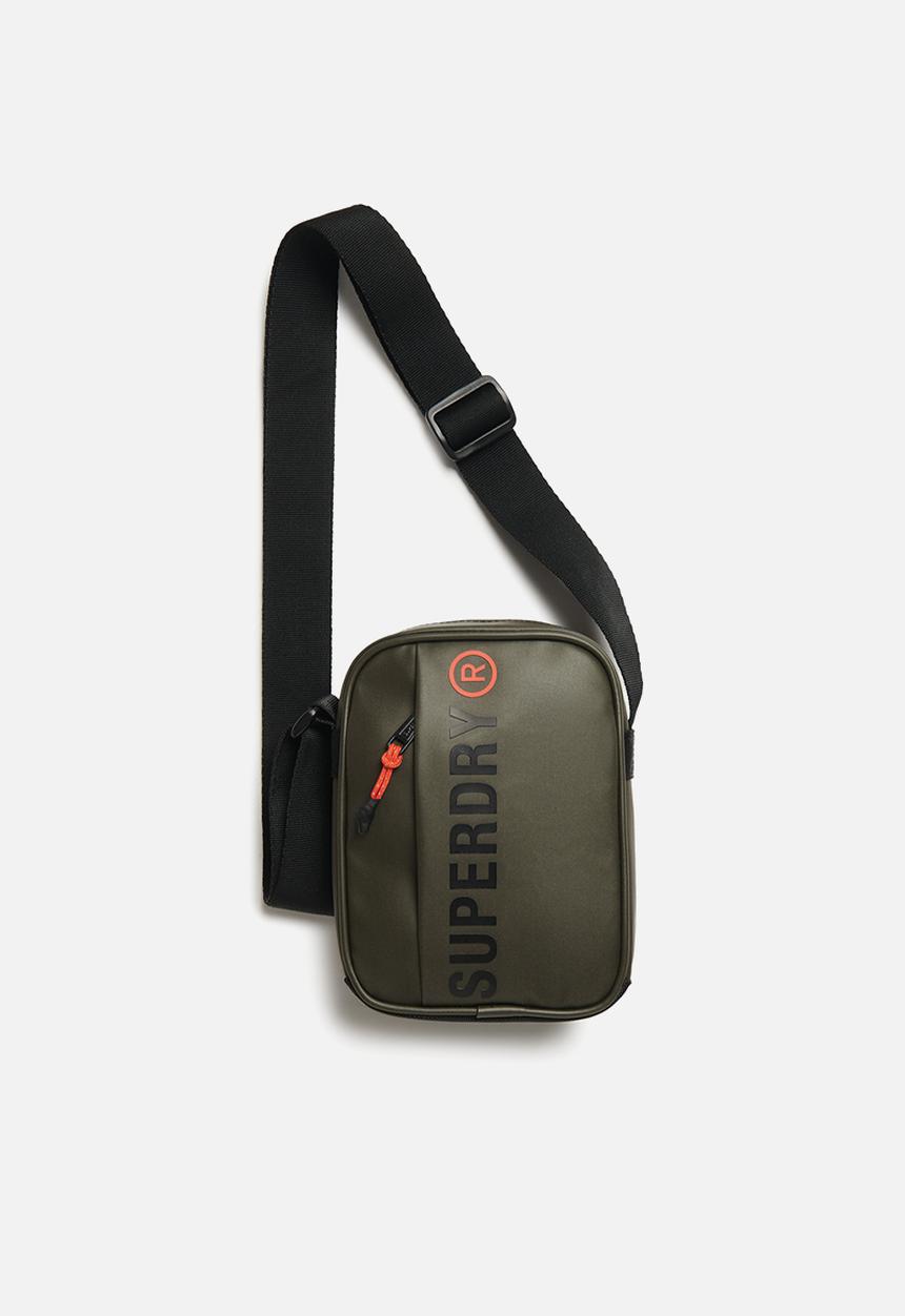 Superdry. - Tarp Cross Body Bag - Surplus Goods Olive Green