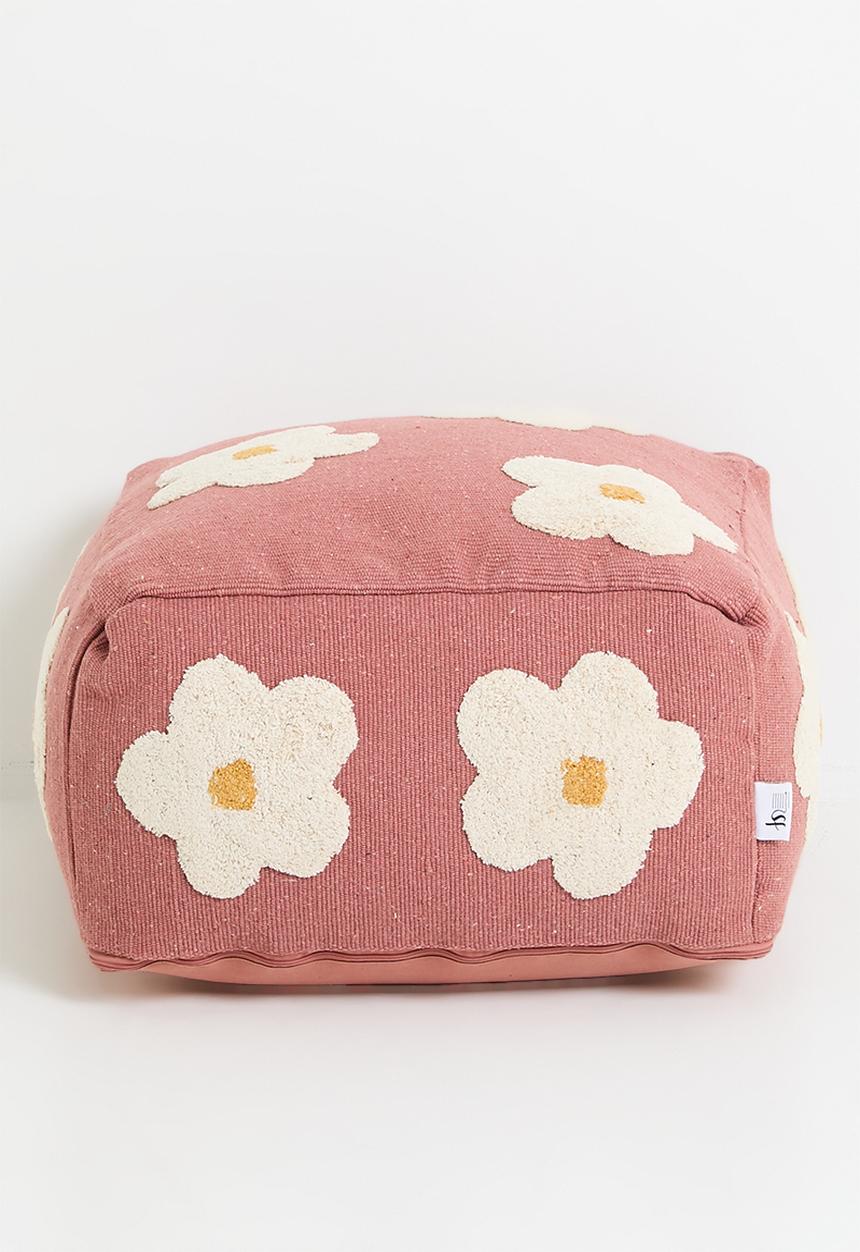 Sixth Floor - Flora pouf - Pink