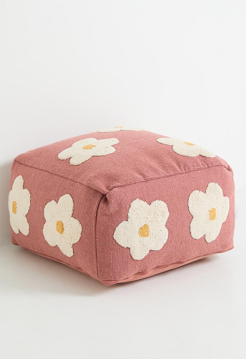 Sixth Floor - Flora pouf - Pink