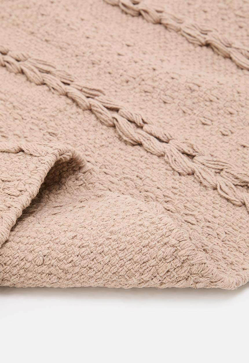 Sixth Floor - Cotton Woven Bath Mat - Natural