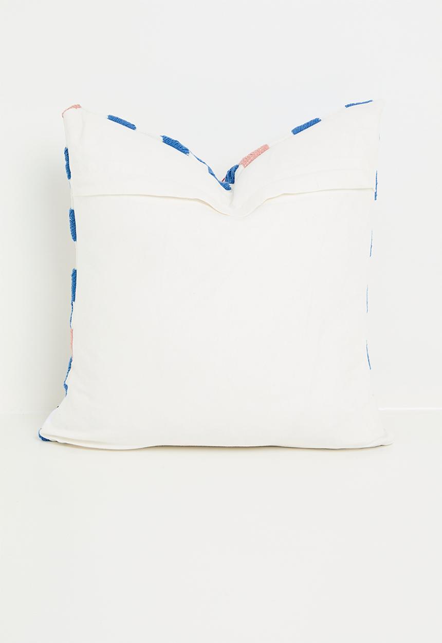 Sixth Floor - Palm embroidered cushion cover - Multi