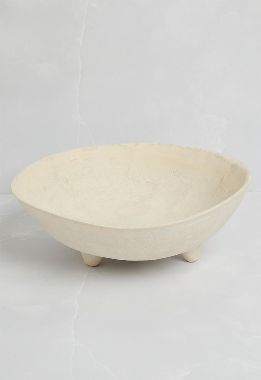 Sixth Floor - Dre Paper Mache Fruit Bowl - Natural