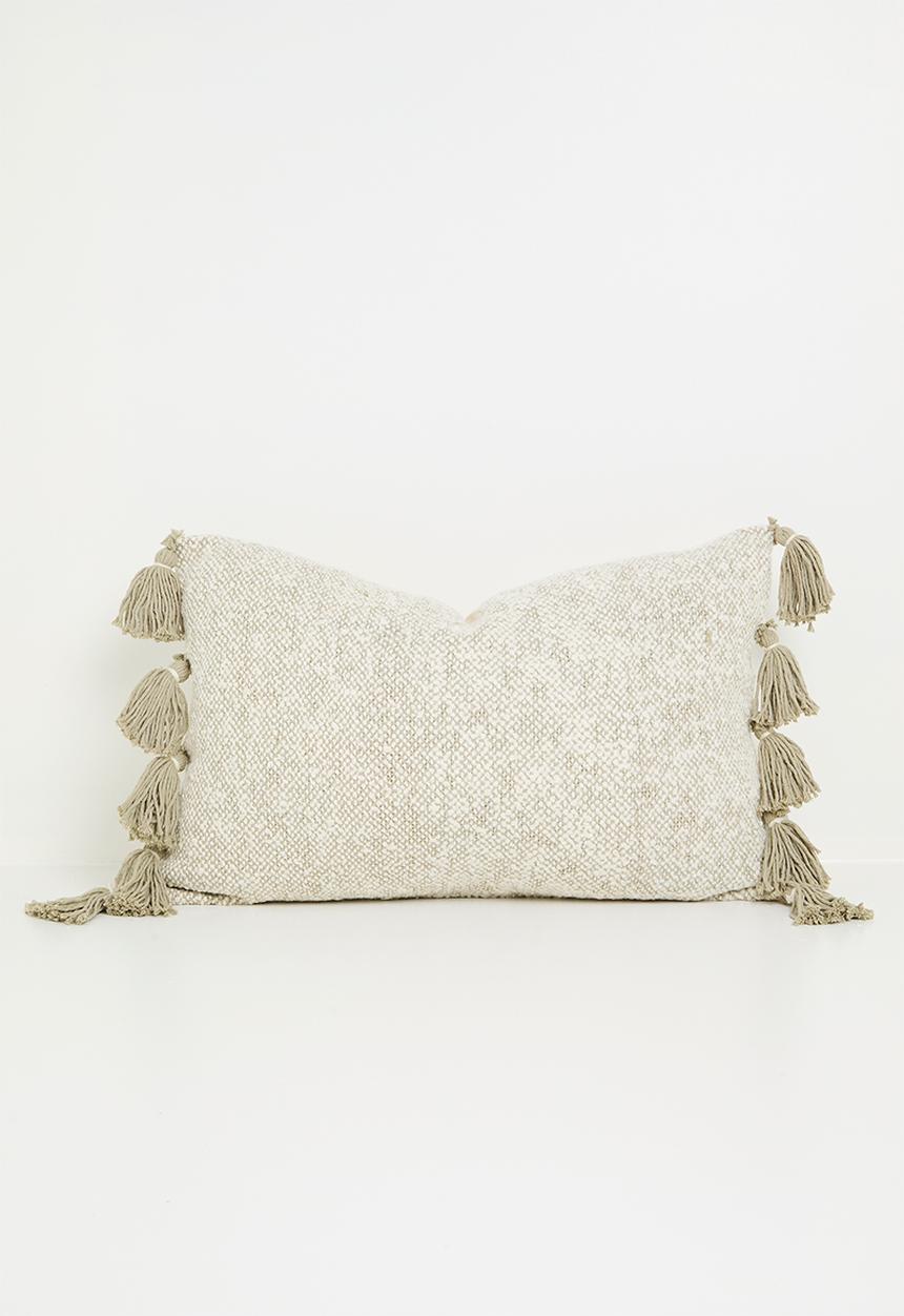 Sixth Floor - Lia woven cushion cover - Natural