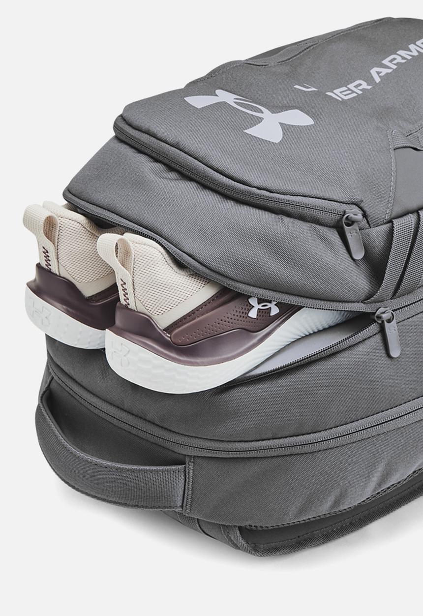 Under Armour - UA Hustle 6.0 Backpack - Castlerock/ Steel