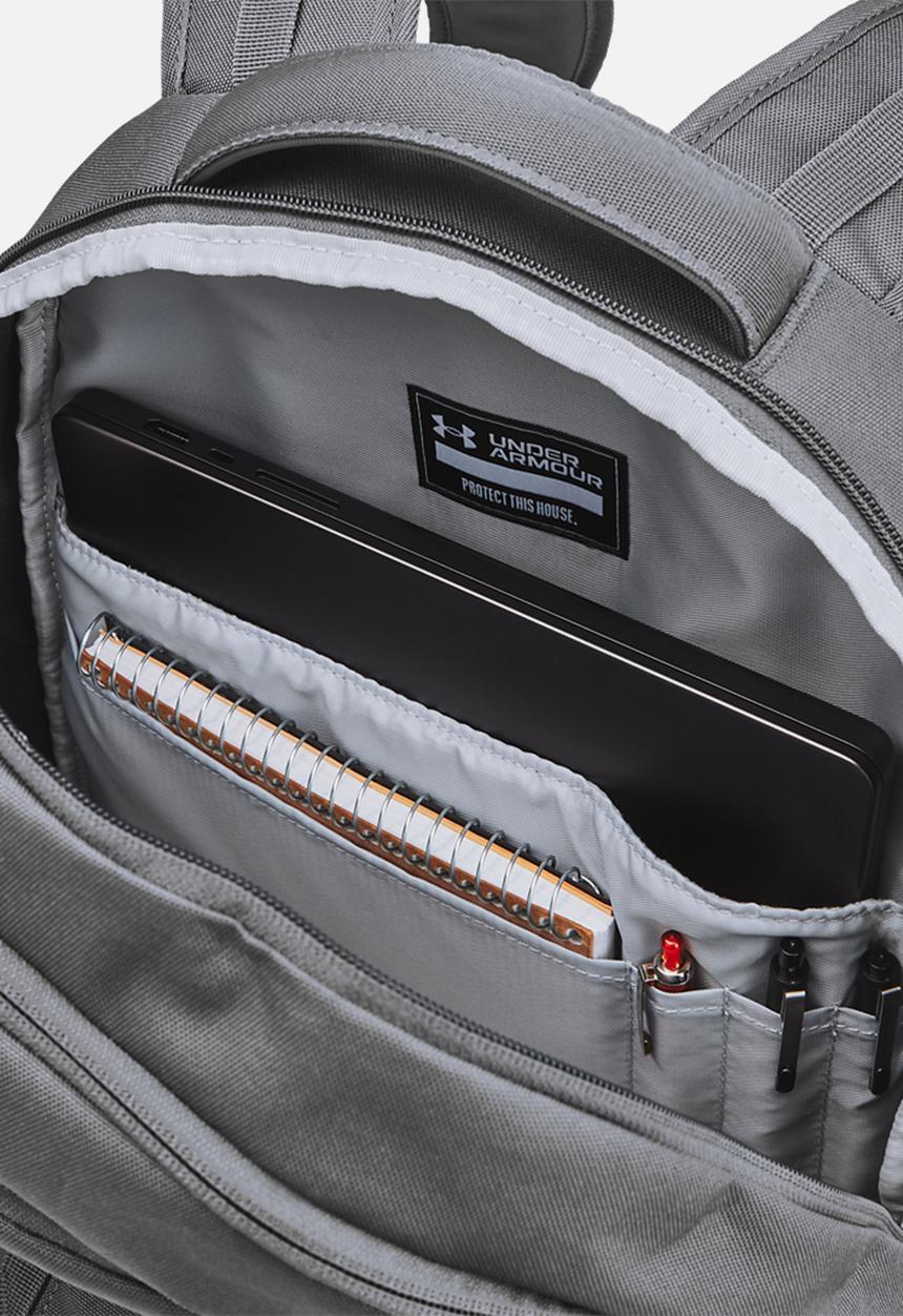 Under Armour - UA Hustle 6.0 Backpack - Castlerock/ Steel