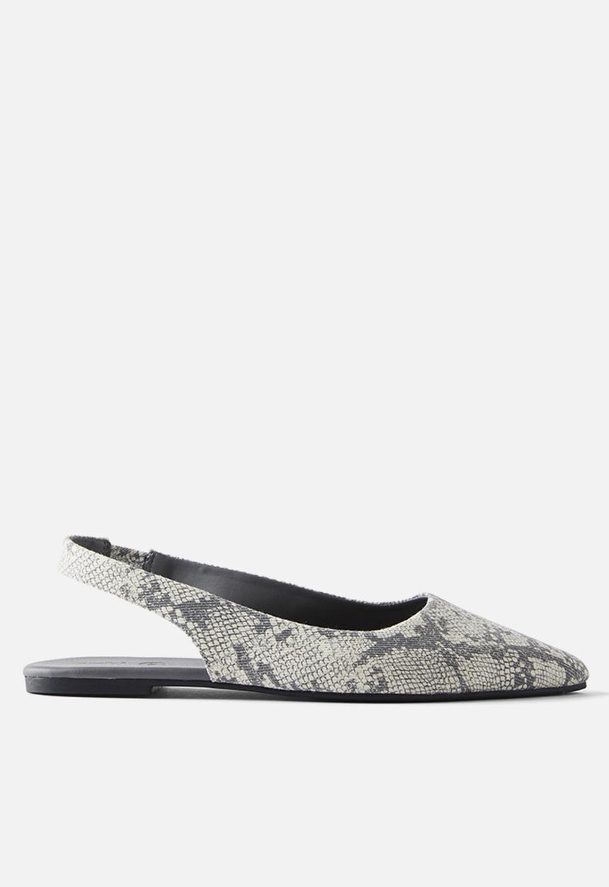 Cotton On - Prima slingback ballerina - washed reptile