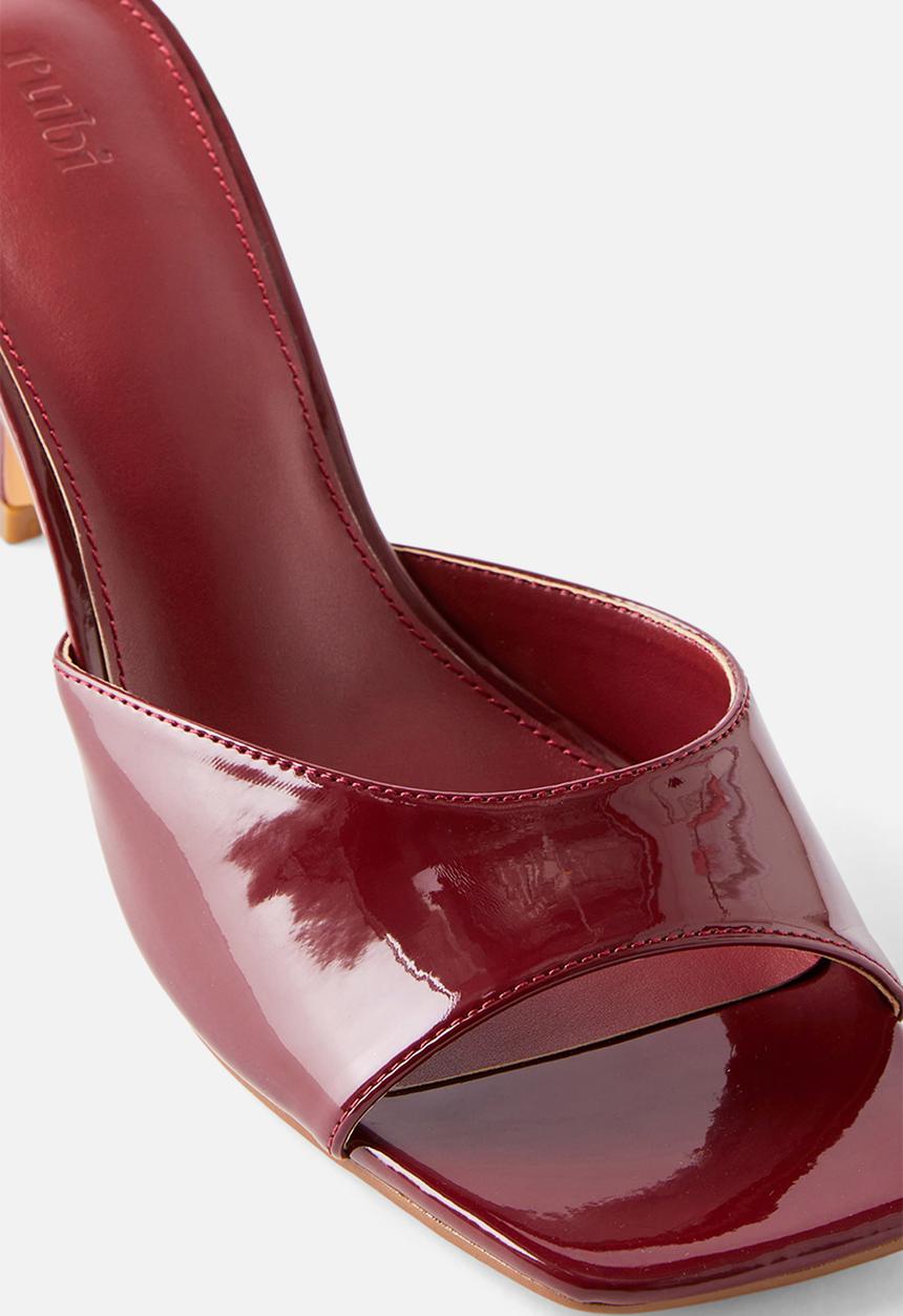 Cotton On - Edie Minimal mule - burgundy gloss