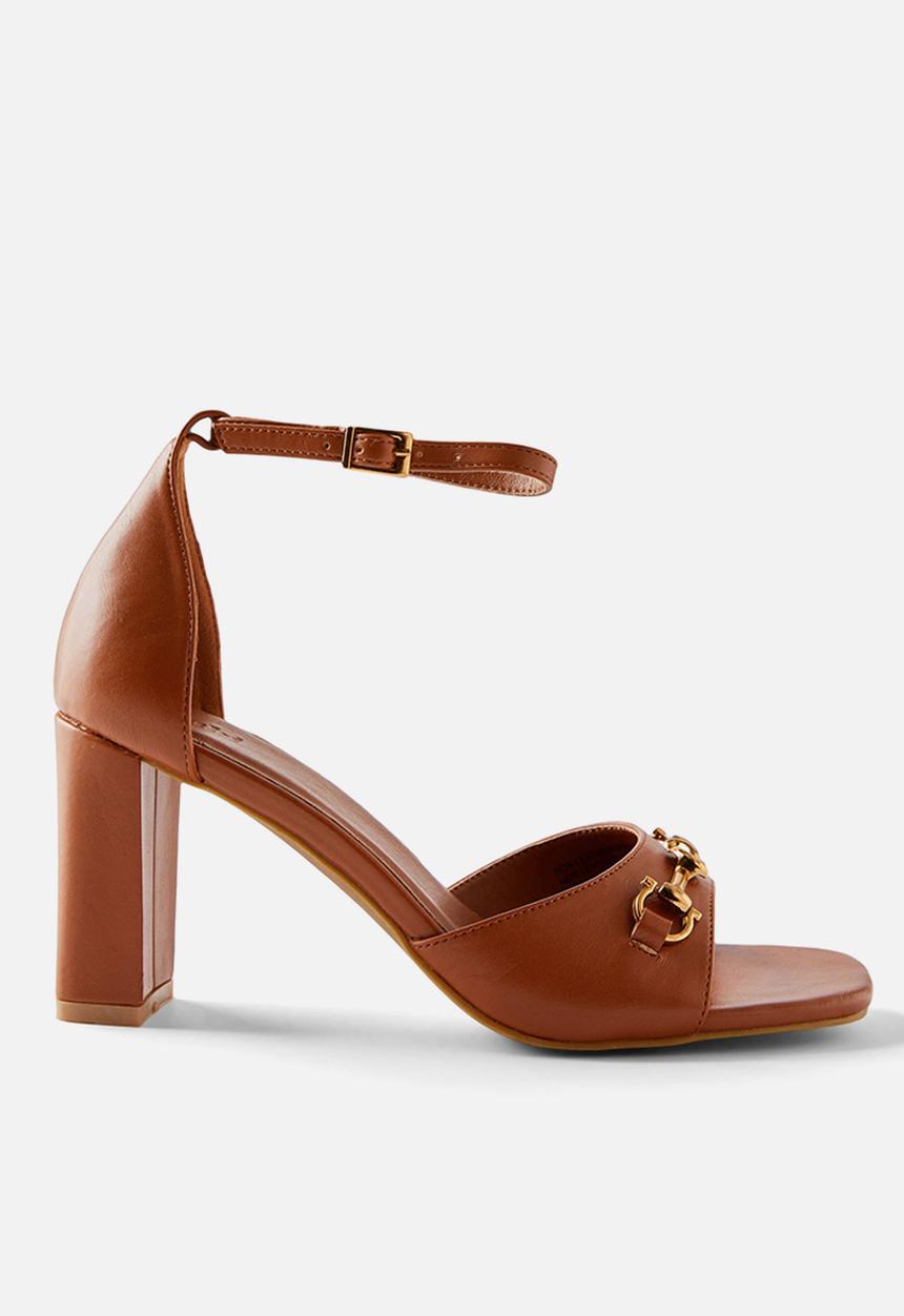 Cotton On - Sabrina heel - tan/gold smooth