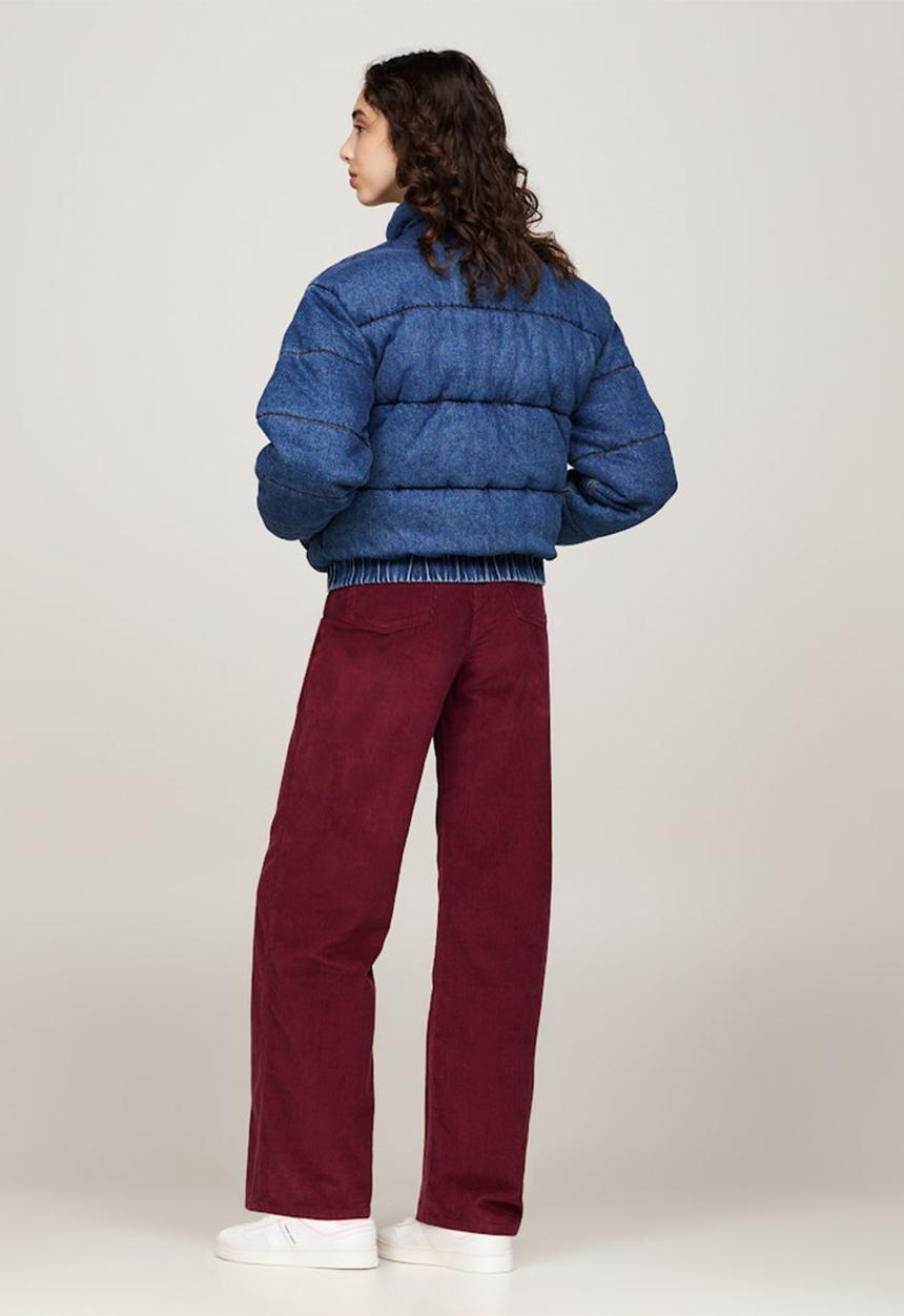 Tommy Hilfiger - Denim Puffer Jkt Dh6051 - Denim Medium