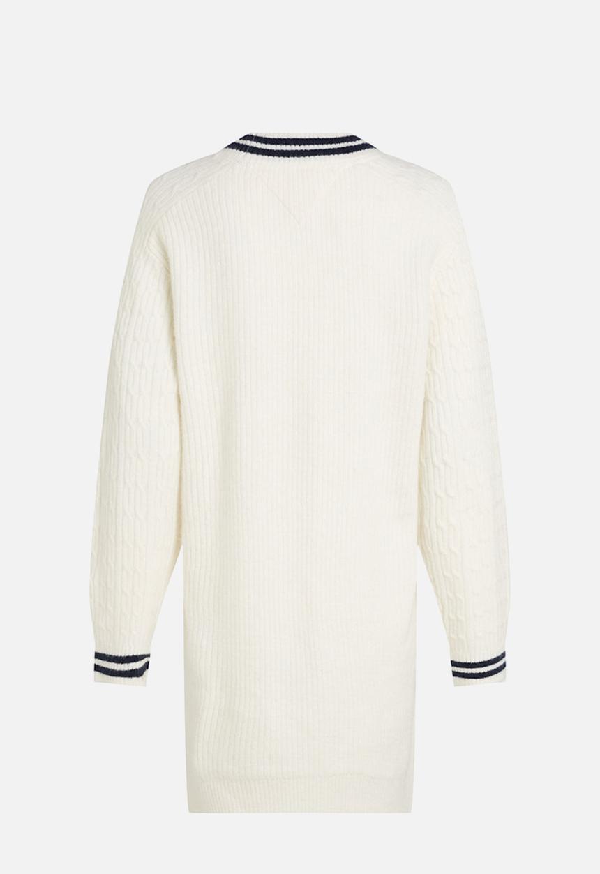 Tommy Hilfiger - Tjw Crest Sweater Dress - Ancient White
