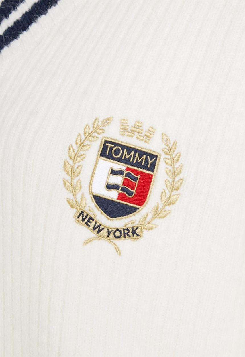 Tommy Hilfiger - Tjw Crest Sweater Dress - Ancient White