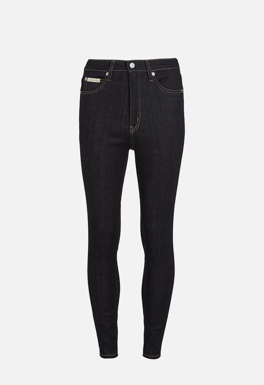 Calvin Klein - High Rise Super Skinny Ankle - Rinse Blue