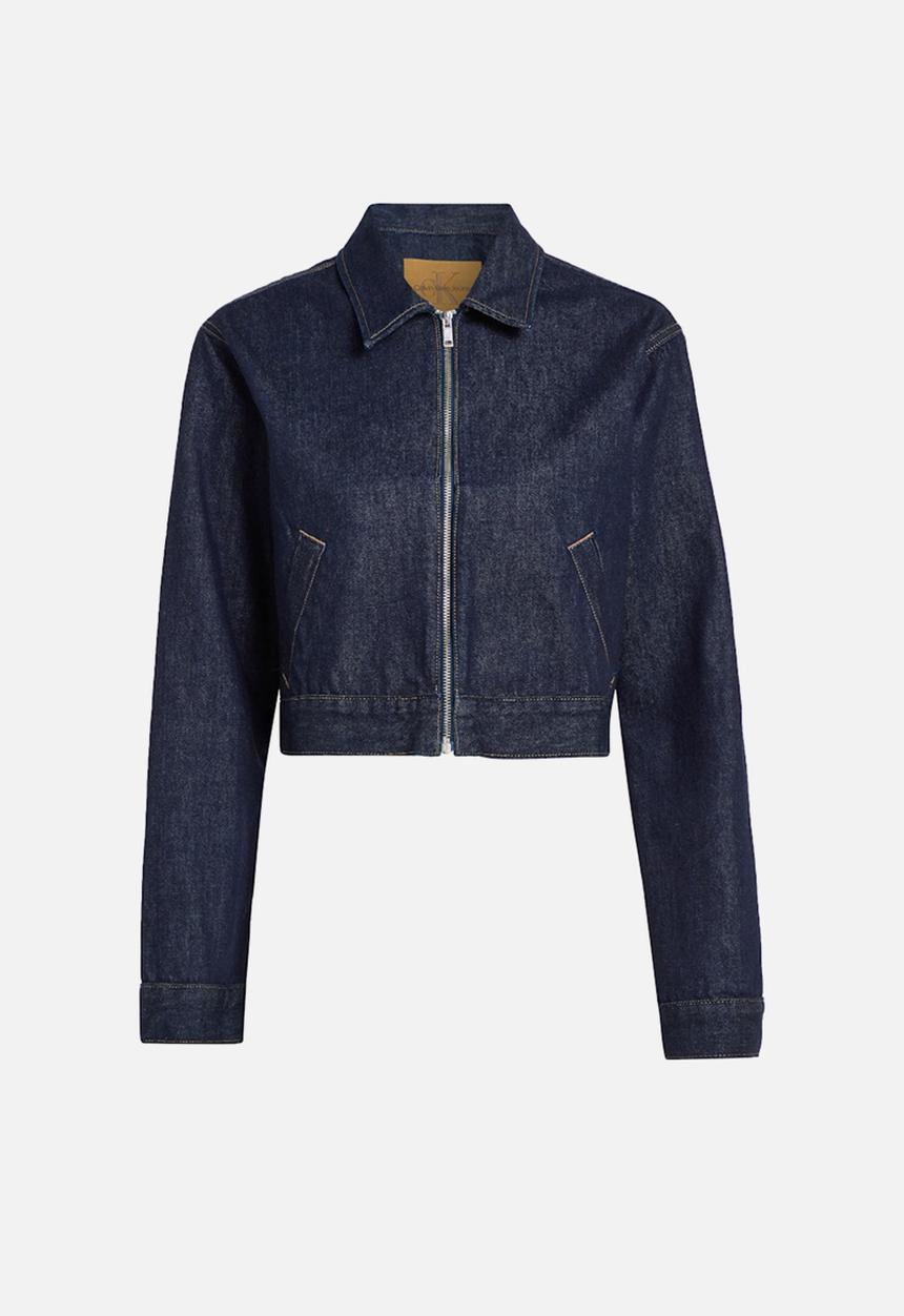 Calvin Klein - Denim Zip Jacket - Rinse Blue