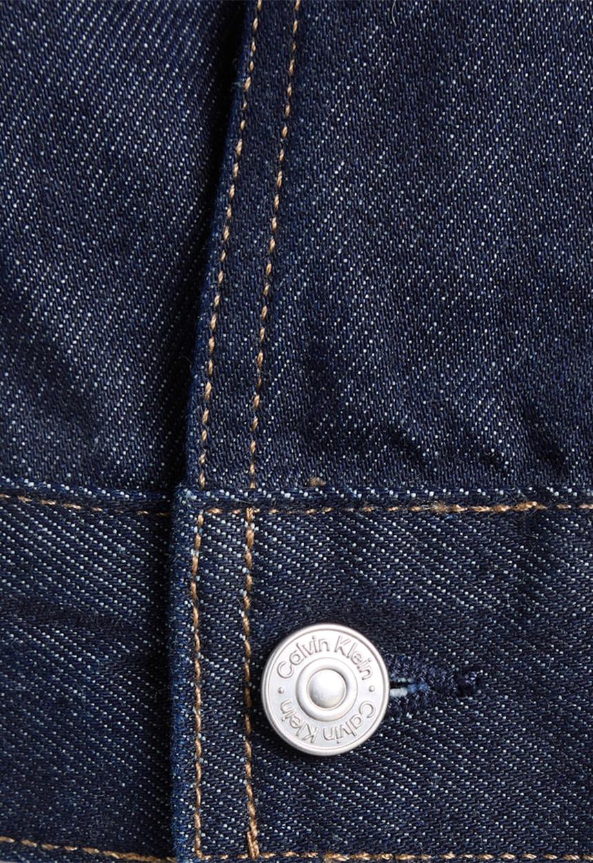 Calvin Klein - Denim Zip Jacket - Rinse Blue
