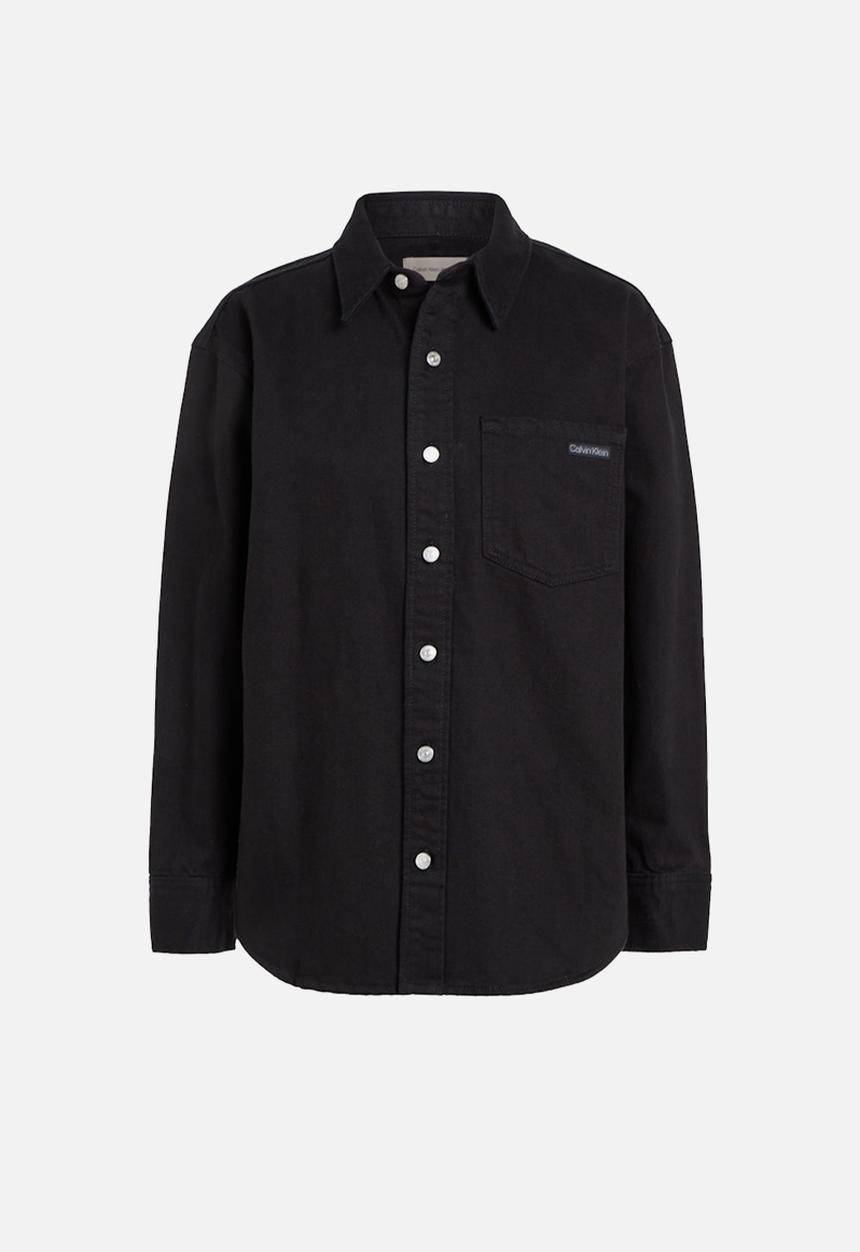 Calvin Klein - Dad Denim Overshirt - Black