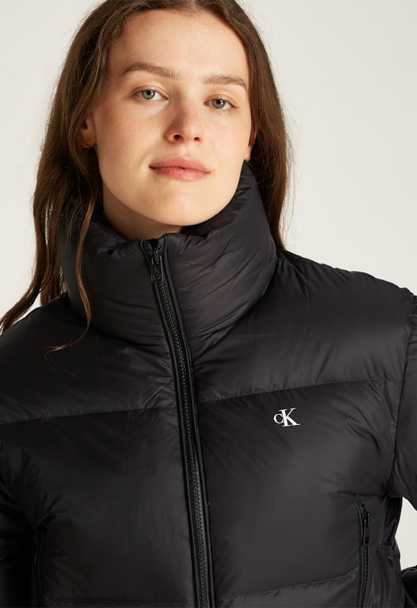Calvin Klein - Down Cropped Puffer - Ck Black