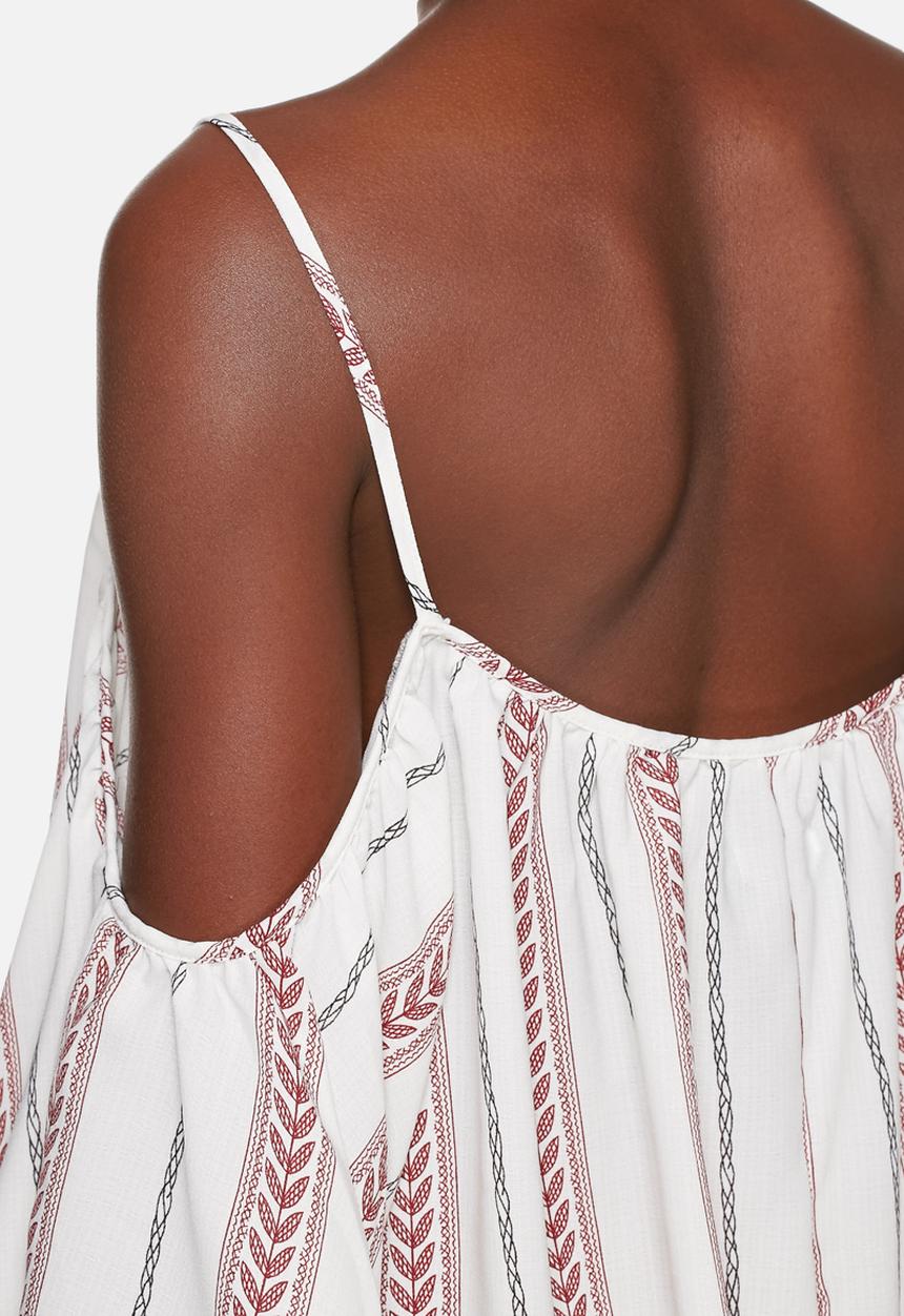 Glamorous - Folktale cold shoulder top