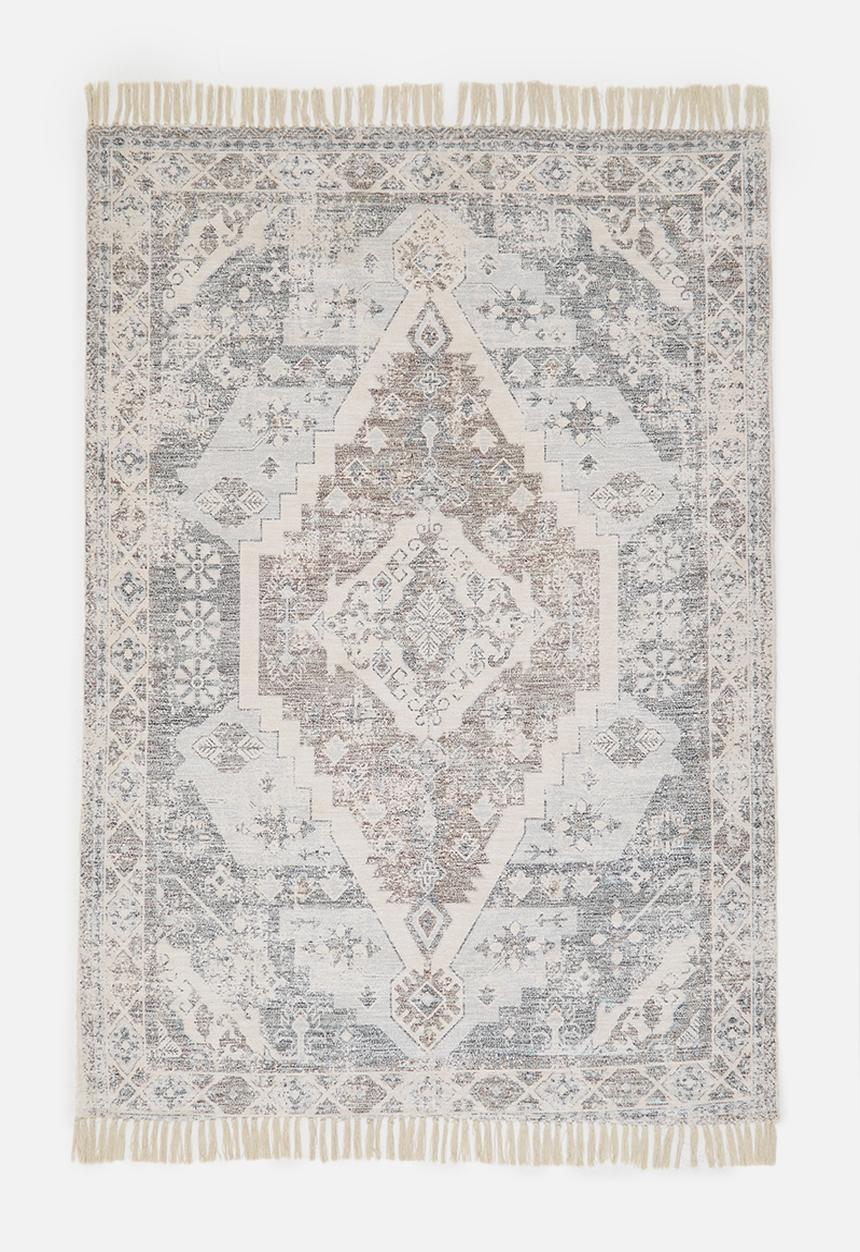 Sixth Floor - Antique Chenille Rug - grey