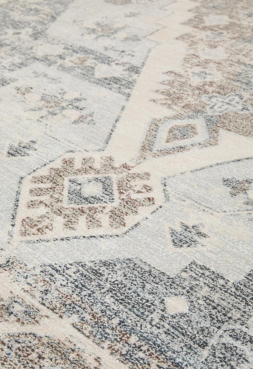 Sixth Floor - Antique Chenille Rug - grey