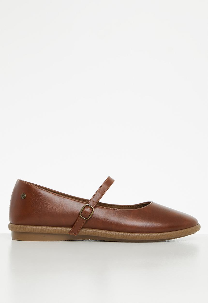 Pierre Cardin - Riviera 4 Mary Jane - Brown