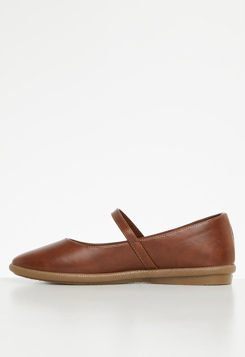 Pierre Cardin - Riviera 4 Mary Jane - Brown