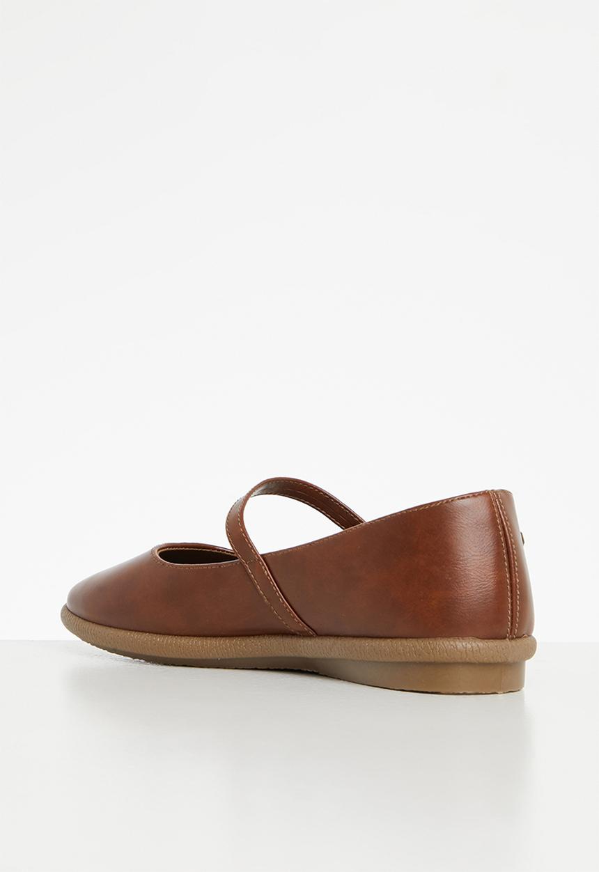 Pierre Cardin - Riviera 4 Mary Jane - Brown