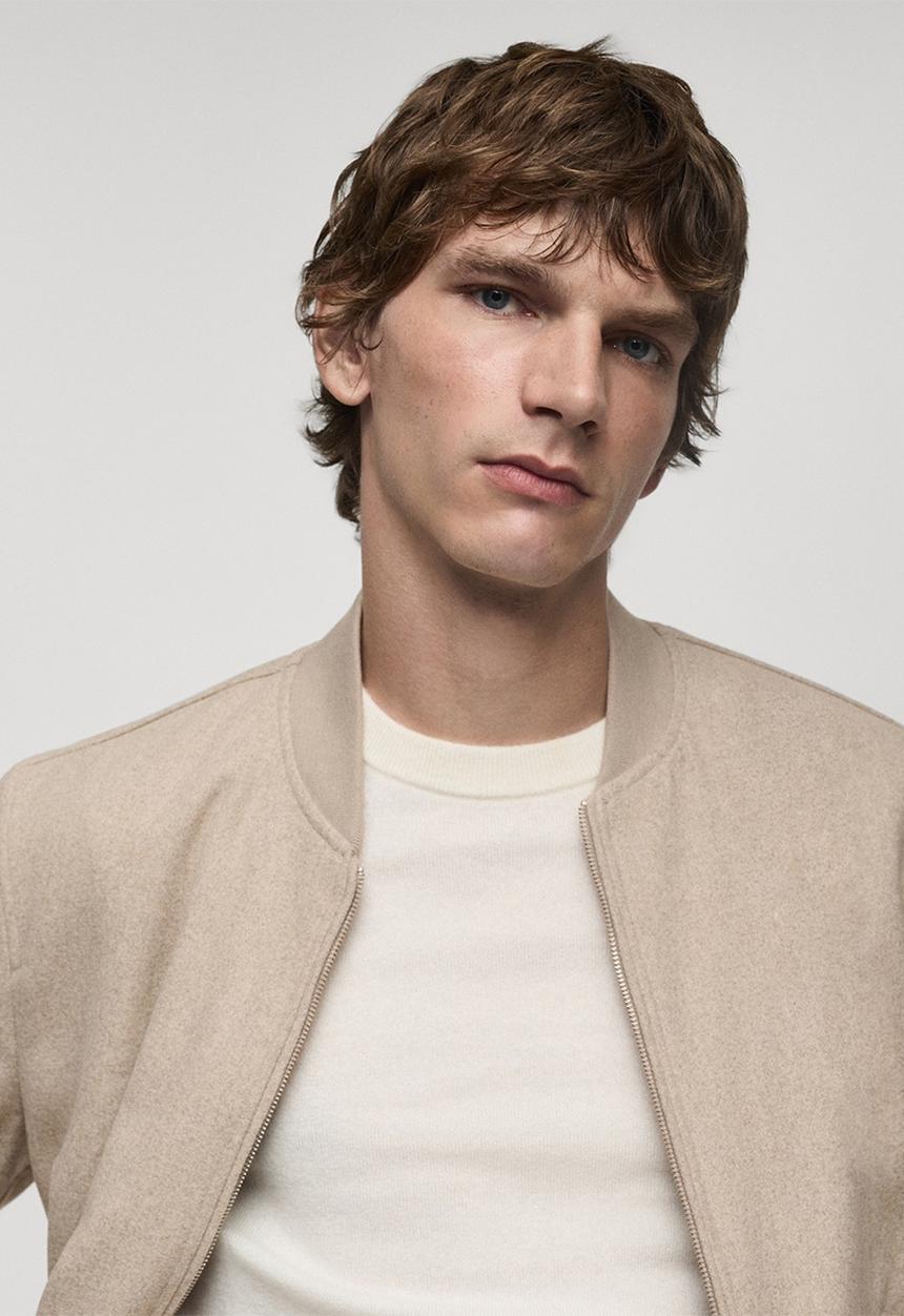 MANGO - Jacket renato - light beige