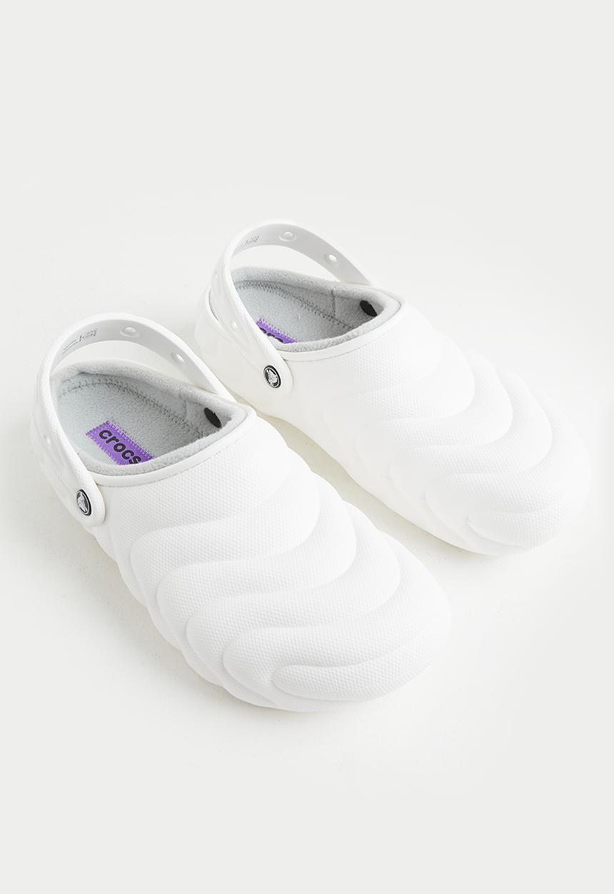 Crocs - Classic Lined Overpuff Clog - White