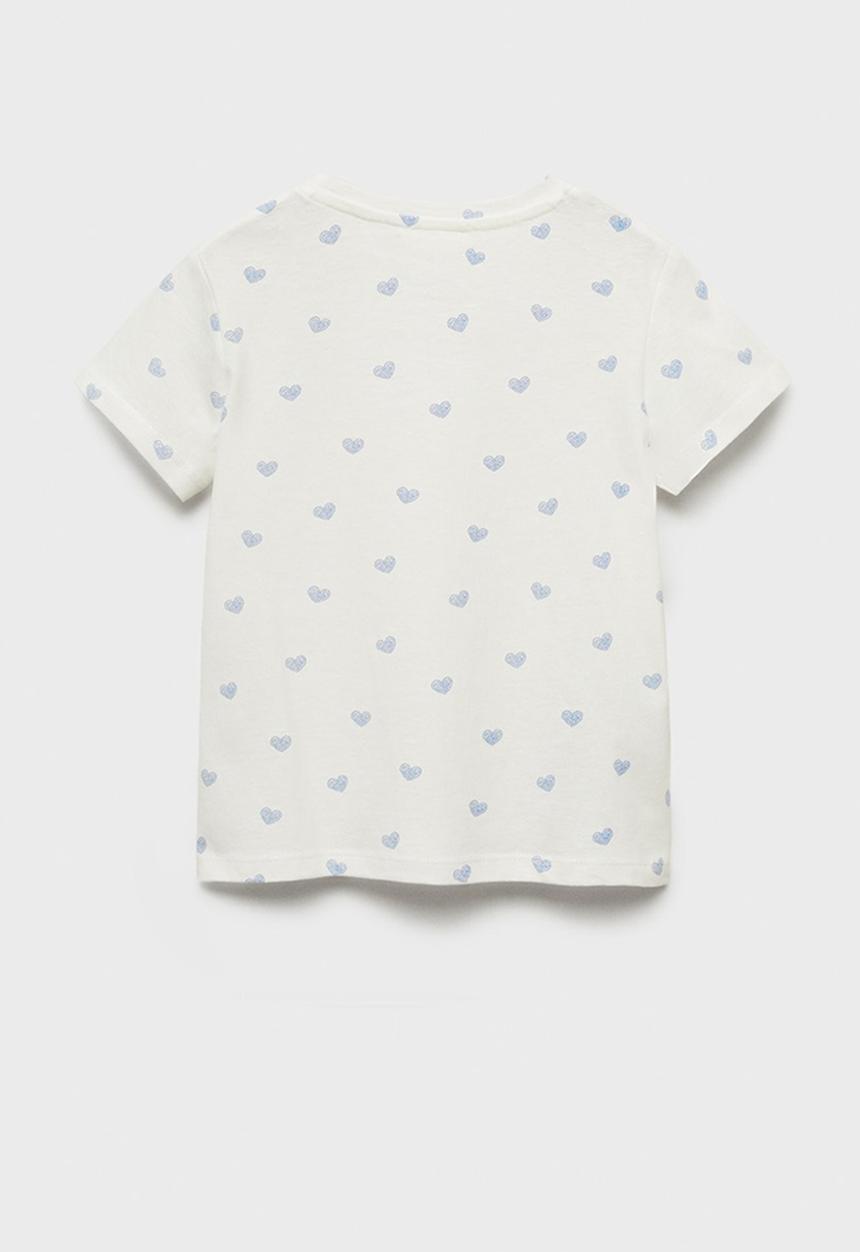 MANGO - T-shirt mangofi - white