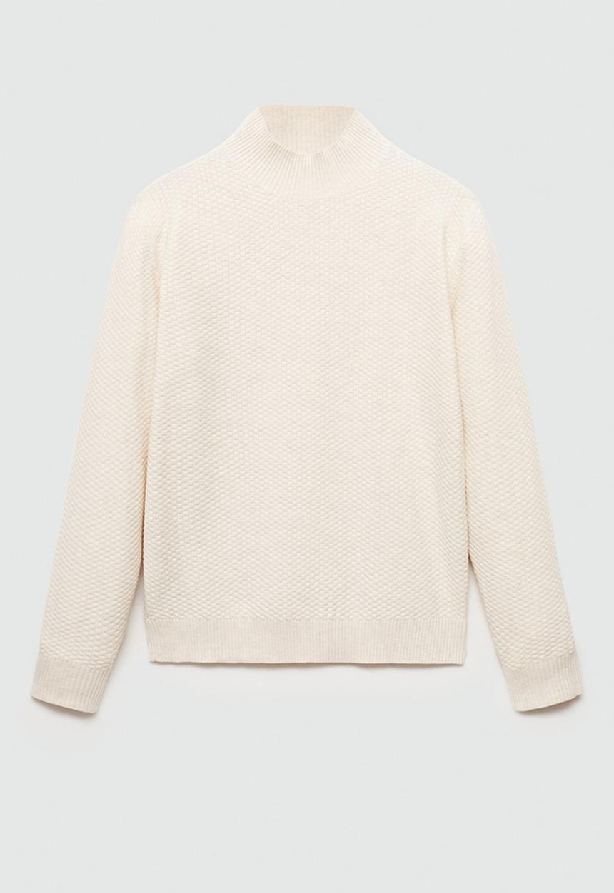 MANGO - Sweater carino - light pastel brown