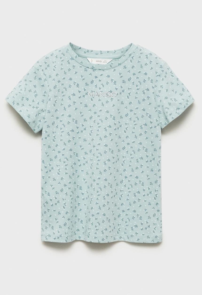 MANGO - T-shirt mangofi - blue