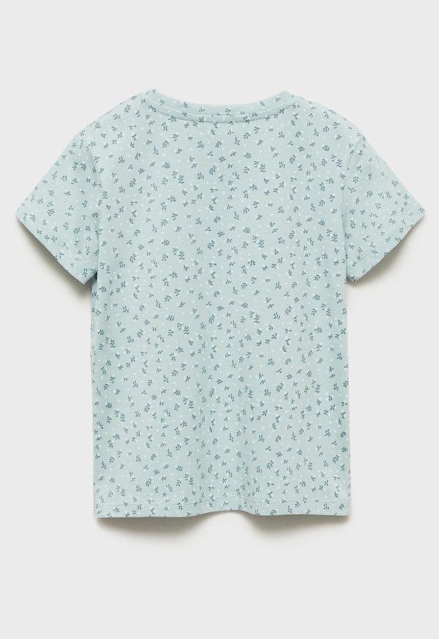 MANGO - T-shirt mangofi - blue