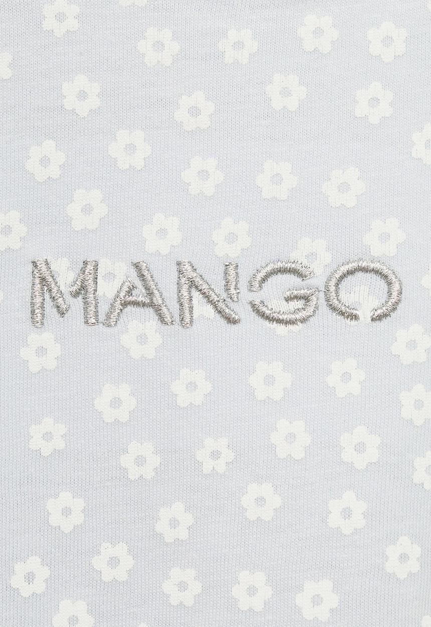 MANGO - T-shirt mangofi - blue