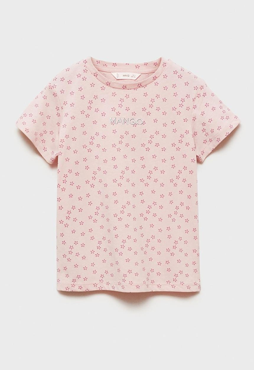 MANGO - T-shirt mangofi - pink