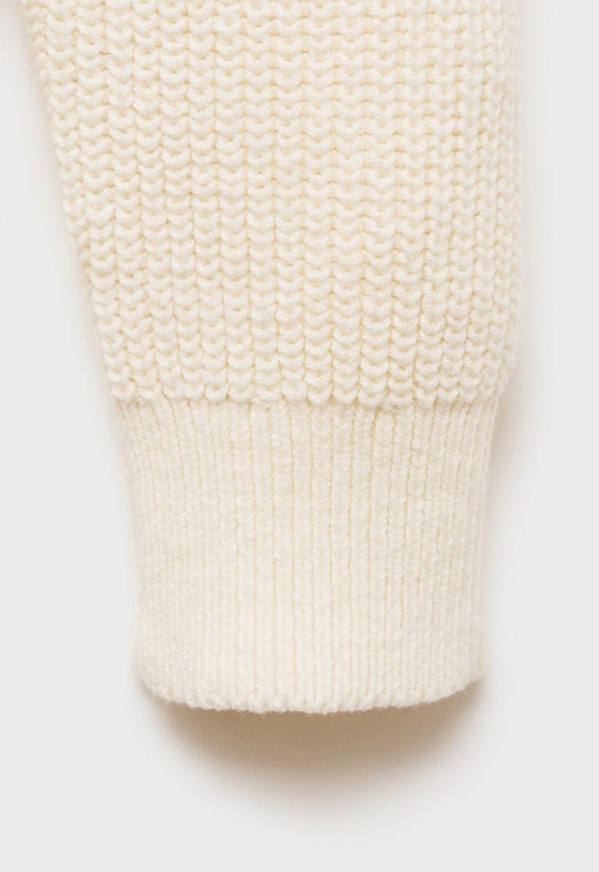 MANGO - Sweater cova - natural