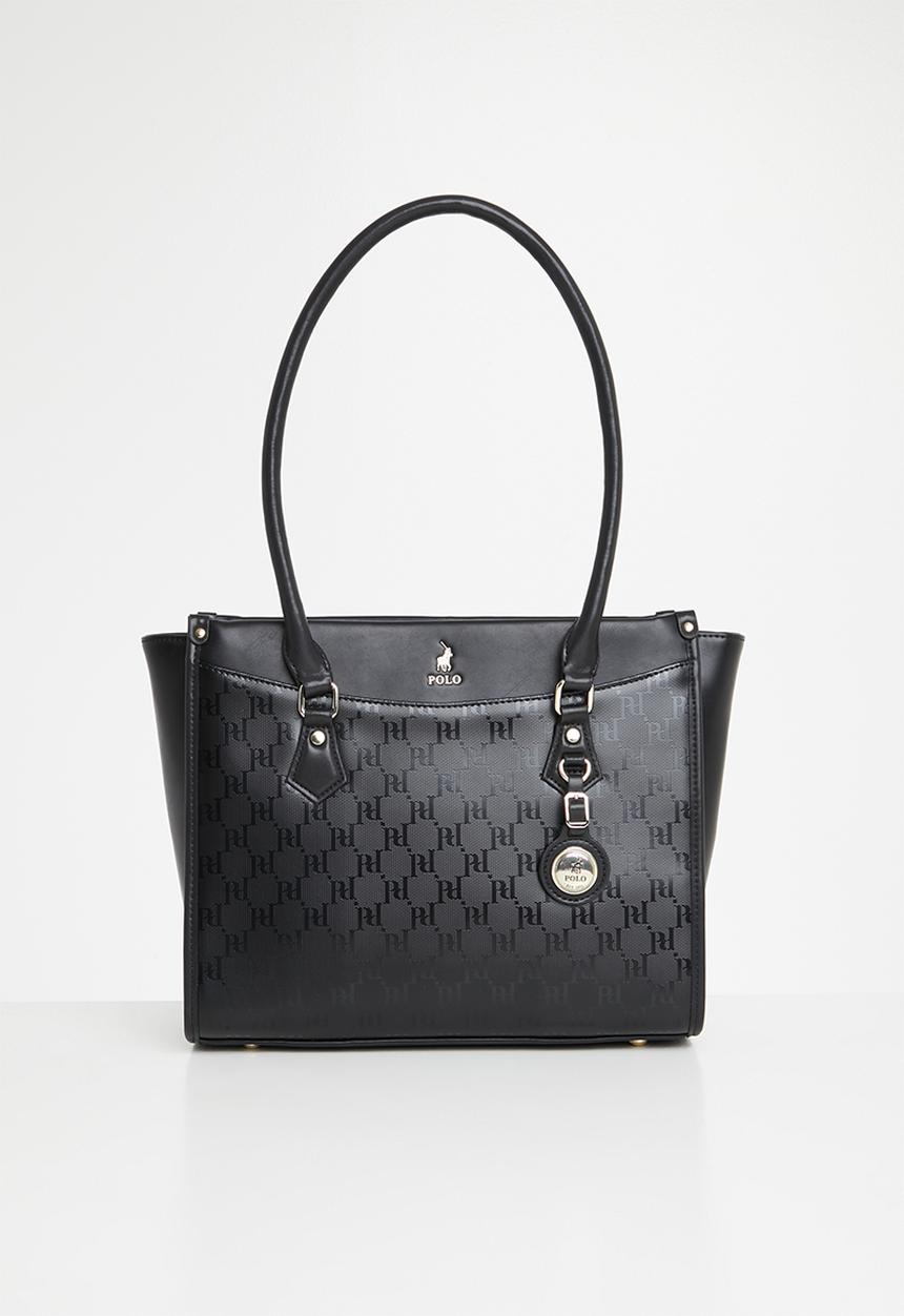 POLO - Savoy tote - black