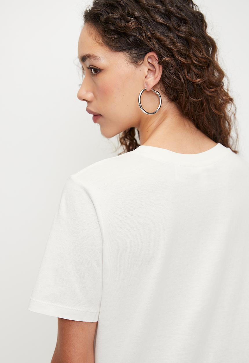 H&M - T-shirt with a motif - white